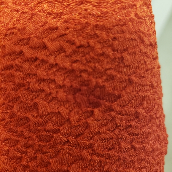 Torid Rust Faux Wrap Dress - Picture 3 of 3